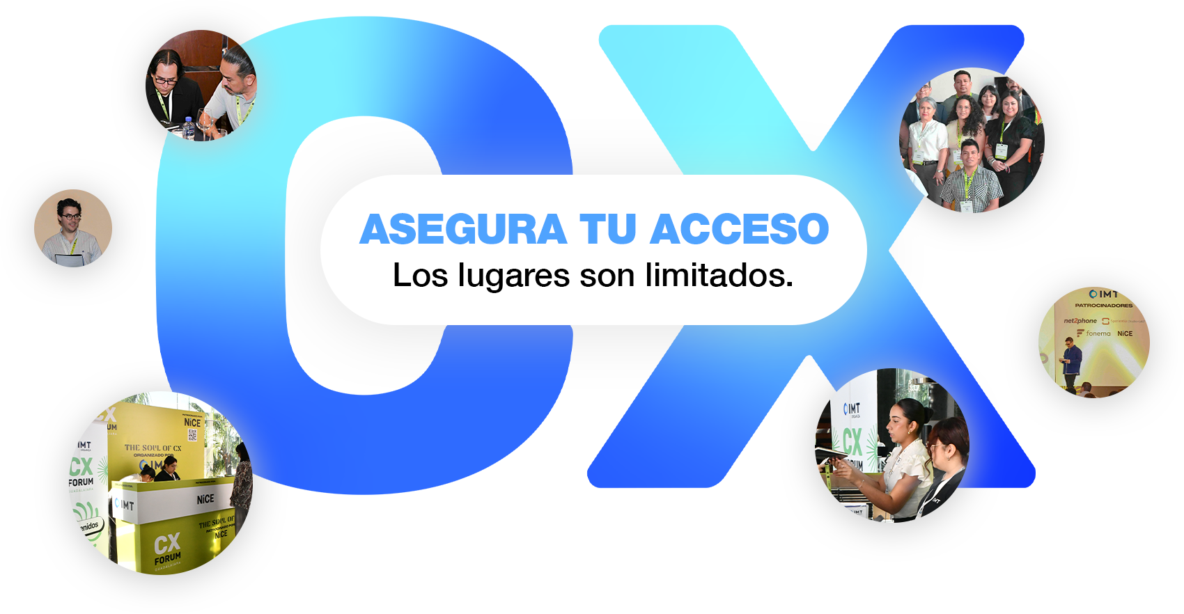 Asegura tu lugar - CX Forum Guadalajara