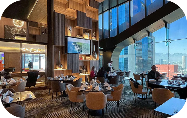 Interior del hotel