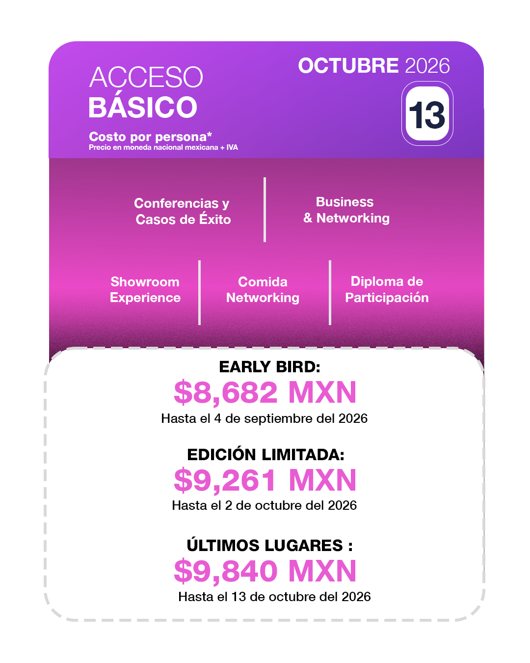 Ticket Básico